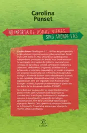 Miniatura contraportada No importa de donce vienes, si no adonde vas