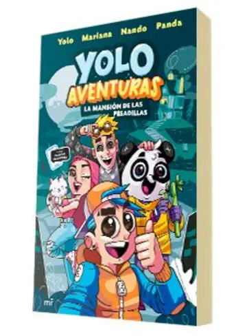 Portada Yolo Aventuras. La mansión de las pesadillas