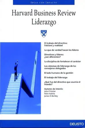 Portada Harvard Business Review- Liderazgo