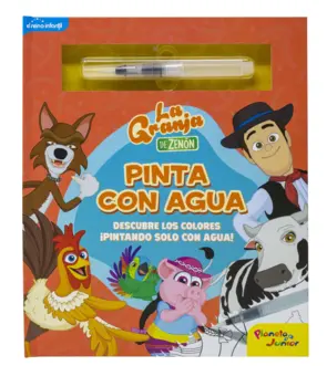 Portada La granja de Zenón. Pinta con agua