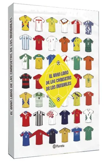 Portada El gran libro de las camisetas de los mundiales