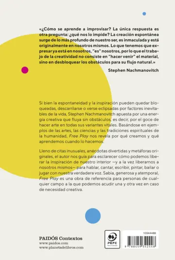 Contraportada Free Play