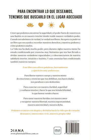 Contraportada Recupera tu poder