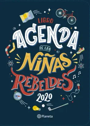 Portada Libro Agenda de las Niñas Rebeldes 2020