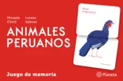Portada Animales peruanos. Juego de memoria