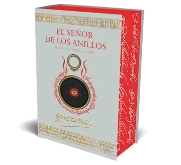Portada El Señor de los Anillos. Edición ilustrada por el autor (cantos tintados)