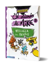 Miniatura portada 3d El diario de Mike 3. Escuela para perros