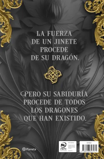 Contraportada Lazos de fuego (Academia Bloodwing 2)