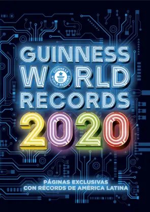Portada Guinness World Records 2020 (Ed. Latinoamérica)