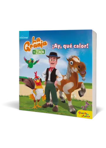 Portada La granja de Zenón. ¡Ay, qué calor!