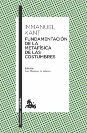 Portada Fundamentación de la metafísica de las costumbres