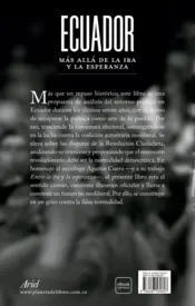 Miniatura contraportada Ecuador: más allá de la ira y la esperanza