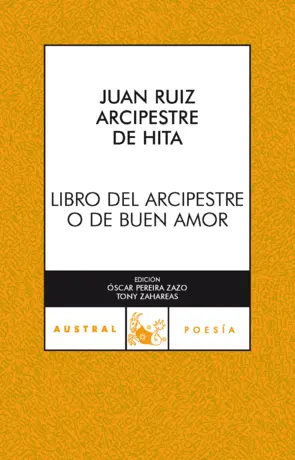 Portada Libro del Arcipreste o de buen amor