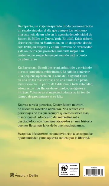 Contraportada Diagonal Manhattan (Edición en castellano)