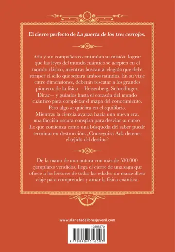 Contraportada El origen de la puerta de los tres cerrojos 2. La sombra de los dos soles