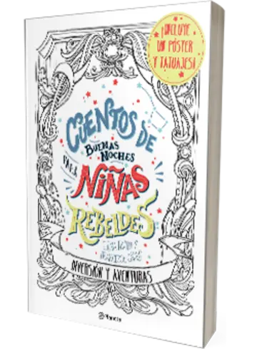 Portada Cuentos de buenas noches para niñas rebeldes. Diversión y aventuras