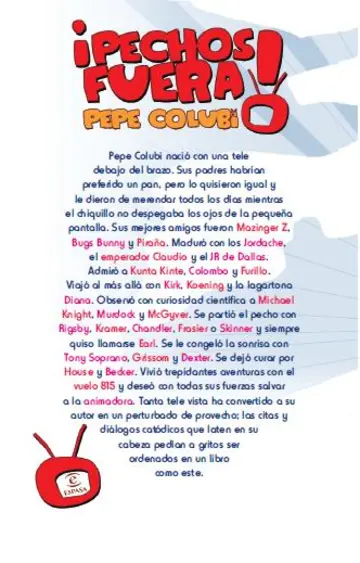 Contraportada Pechos fuera