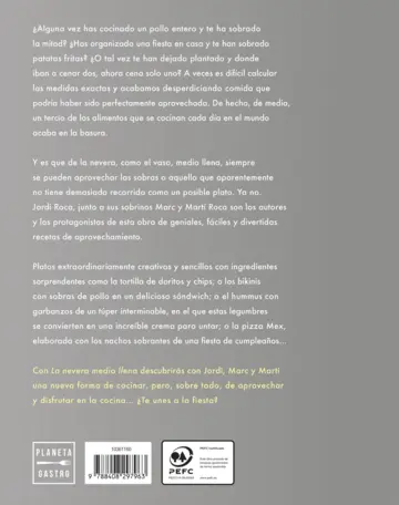 Contraportada La nevera medio llena