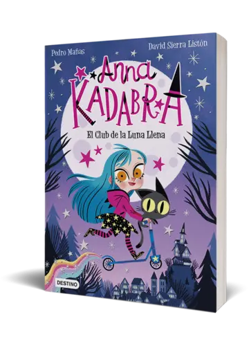 Portada Anna Kadabra. El Club de la Luna Llena