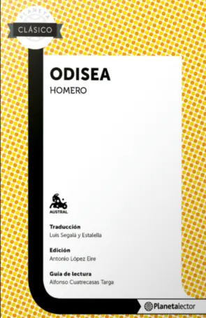Portada Odisea - Planeta lector