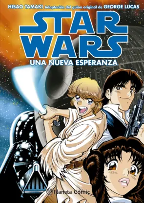 Portada Star Wars Ep IV Una nueva esperanza (Manga)