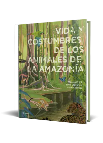 Portada Vida y costumbres de los animales de la Amazonía