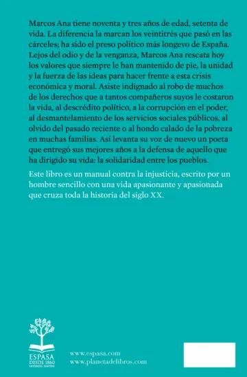 Contraportada Vale la pena luchar