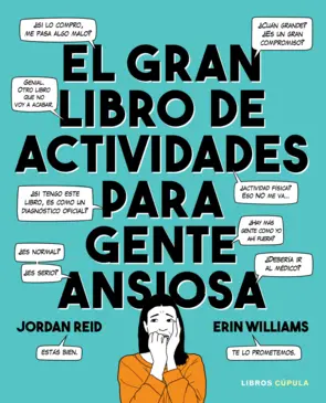 Portada El gran libro de actividades para gente ansiosa