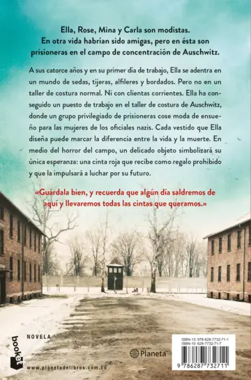 Contraportada La cinta roja