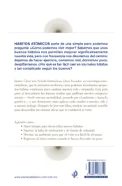 Miniatura contraportada Hábitos atómicos