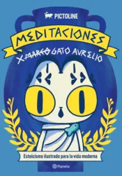 Portada Meditaciones de Gato Aurelio