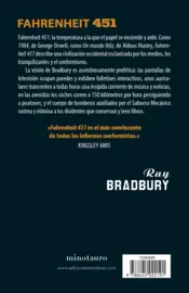 Miniatura contraportada Fahrenheit 451