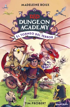 Portada Dungeons & Dragons. Dungeon Academy. El Torneo del Terror