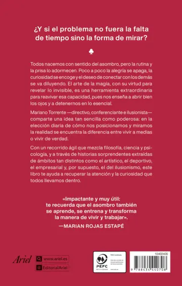 Contraportada Quiero que estéis bien atentos