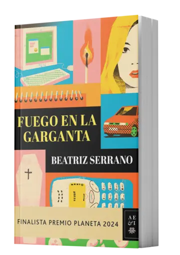 Portada Fuego en la garganta