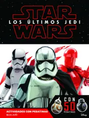 Portada Star Wars. Los últimos Jedi. Actividades con pegatinas