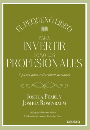 Portada El pequeño libro para invertir como los profesionales
