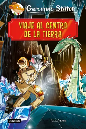 Portada Viaje al centro de la tierra