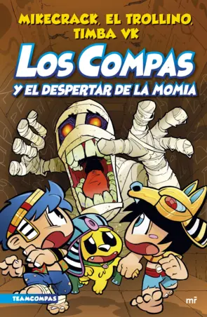 Portada Compas 9. Los Compas y el despertar de la momia
