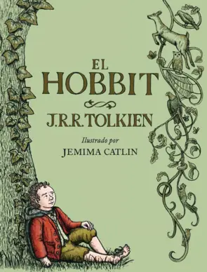 Portada El Hobbit ilustrado por Jemima Catlin