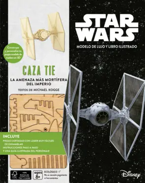 Portada Kit Caza TIE. La amenaza más mortífera del Imperio