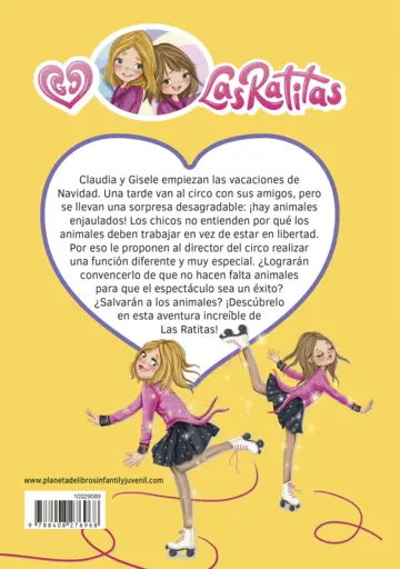 Contraportada Las Ratitas 10. La magia está en ti