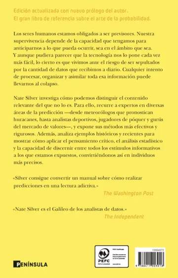 Contraportada La señal y el ruido