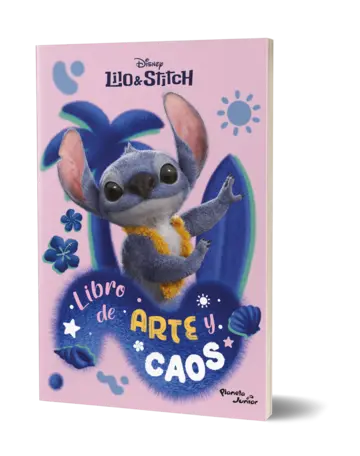 Portada Lilo y Stitch. Libro de arte y caos
