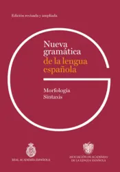 Portada Nueva gramática de la lengua española. Edición revisada y ampliada