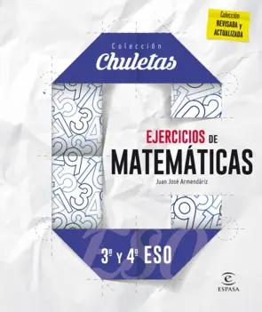 Portada Ejercicios matemáticas 3º y 4º ESO