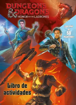 Portada Dungeons & Dragons. Honor entre ladrones. Libro de actividades