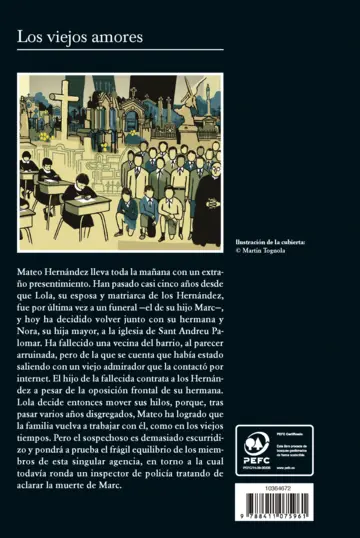 Contraportada Los viejos amores