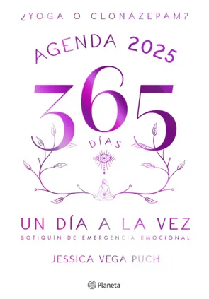 Portada Agenda ¿Yoga o Clonazepam? 2025. 365 días, un día a la vez