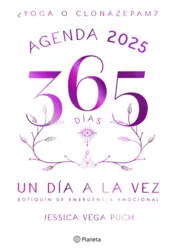 Portada Agenda ¿Yoga o Clonazepam? 2025. 365 días, un día a la vez